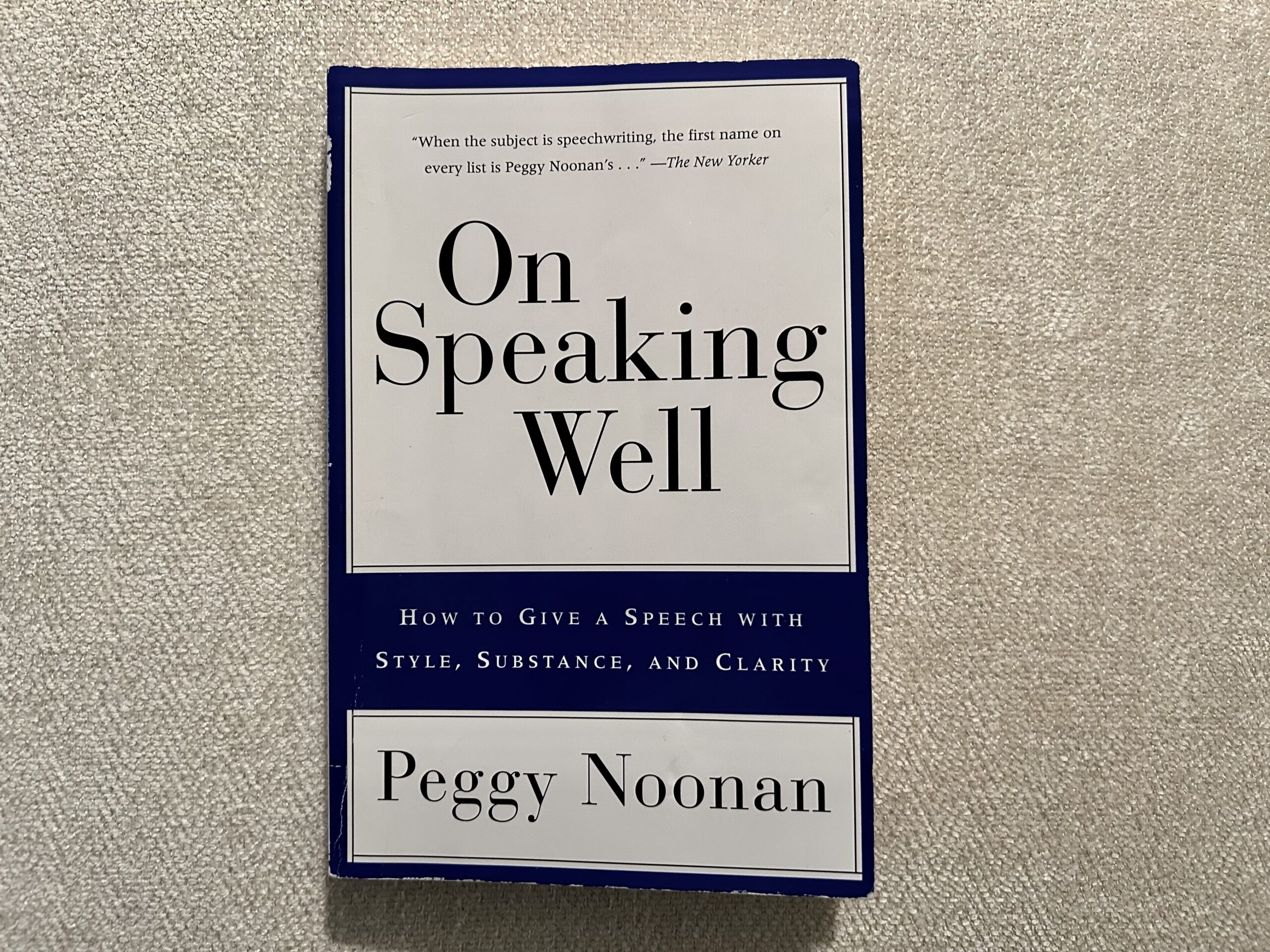 On Speaking Well Summary and Top Insights MBA Reads